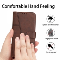 Étui de téléphone en cuir PU avec support rabattable de luxe, avec porte-cartes, étui de protection pour téléphone portable pour Huawei Honor X9C Smart Magic 6 Lite