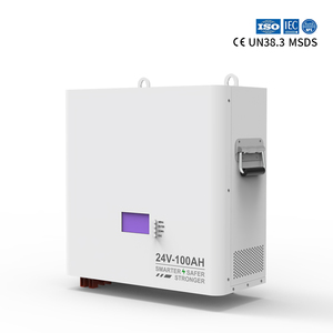 Factory Lithium <b>Battery</b> <b>24v</b> 100ah Deep Cycle <b>Battery</b> Powerwall <b>24v</b> Solar <b>Battery</b> for Solar Home - Product Image 2