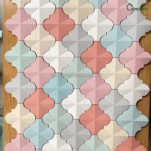 JSSUPER tridimensionnel 3D brique de ciment café Restaurant fond mur intérieur extérieur Art étanche carrelage mural - Product Image 3