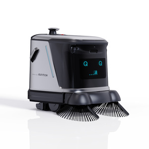 Robot aspirateur commercial intelligent, nettoyeur auto-lavant pour tous types de sols Q3, robot de nettoyage commercial intelligent, aspirateur autonettoyant - Product Image 1