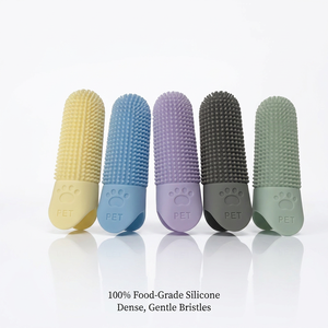 Brosse à dents en silicone souple à 360 degrés pour chiens et chats, nettoyage des dents, vente en gros d'usine, pas cher - Product Image 3