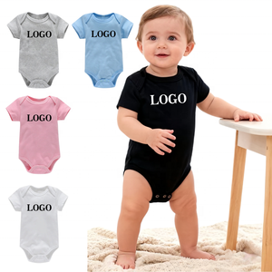 Tutine in Cotone Personalizzabili per Neonati con Chiusura a Bottoni ODM Body per Bebè e Bambini Piccoli <span class=keywords><strong>Pagliaccetti</strong></span> per <span class=keywords><strong>Bimbo</strong></span> - Product Image 4