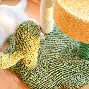 Árbol para Gatos con Bolas de Peluche, Poste Rascador de Sisal Duradero para Interiores, Juguete para Gatos, Cama para Gatos - Product Image 6