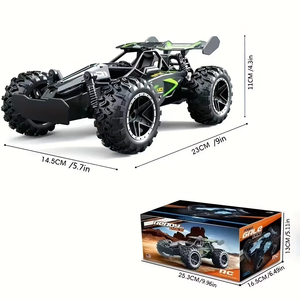 Vehículo <span class=keywords><strong>Todoterreno</strong></span> a Escala 1:18 con Control Remoto de 2.4g, 15 Km/h, Adaptado con Neumáticos de Goma Anticolisión para Diversos Tipos de Terreno - Product Image 1
