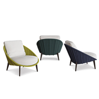 Sofás de Jardín Nórdicos de Alta Gama, Impermeables, para Villa junto al Mar, Patio, Muebles de Exterior con Protección Solar, Juego de Estilo Pastoral, Fabricante