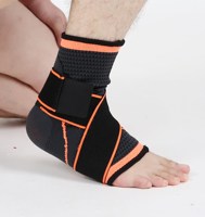 Attelle de cheville réglable, support médical sportif, manchon de compression pour la course, l'entraînement et le basketball