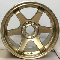 Rines Universales de Aleación de 13-15 Pulgadas, 4 Birlos, PCD 4x100 4x108 4x114.3 para Autos Sedán Compactos