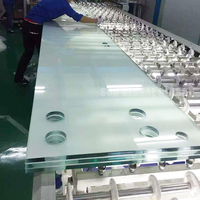Boîte de construction en verre stratifiés, 13.52mm 66.4, extra clair, faible sécurité, esg vsco vitro, bâtiment, verre stratifié, prix pour fabrication
