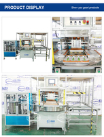 Machine d'emballage sous blister semi-automatique à entraînement hydraulique haute vitesse Hipower, avec cœur PLC, haute précision, haute sécurité, certifiée CE