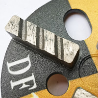 Disque de meulage diamanté 250 mm, abrasif extra-épais, pour polissage et ébavurage des métaux, pour machine à meuler les sols en béton