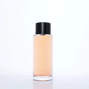 Botol semprot parfum kaca silinder, 50ml 100ml 250ml untuk wangi rumah ruang Aromatique botol semprot penyegar udara