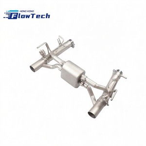 ระบบท่อไอเสียแบบ Catback วาล์วควบคุมประสิทธิภาพสูง SS304 สำหรับ Ferrari F8 Spider 3.9T V8 - Product Image 5