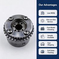 2760503800 Pengatur Camshaft Mesin untuk Mercedes Benz E350 ML350 S400 M276 Knalpot Kiri VVT Gear Sprocket Suku Cadang Pengganti Otomatis
