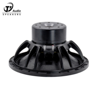 TJ Audio Subwoofer Néodyme 15 pouces 3400W, Haut-parleur de basses professionnel 96.5dB, Bobine vocale 4.5 pouces, pour Line Array et Scène en aluminium