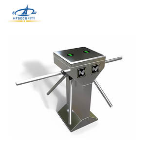 Tourniquet de trépieds de HFSecurity TR03 OEM/ODM barrière facultative disponible reliant le dispositif de contrôle d'accès bidirectionnel facial - Product Image 3