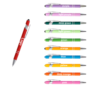 ปากกาลูกลื่นอลูมิเนียมสำหรับโทรศัพท์มือถือของขวัญทางธุรกิจออกแบบได้เอง - Product Image 1