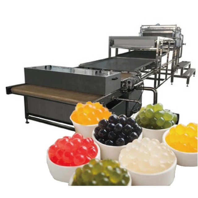 Full Automatic 500kg/h Bubble Tea Equipments Pearl Milk Tea and Bubble Tea Machine