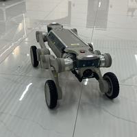 Robot industriel à roues CK ZSM-1 avec caméra HD LiDAR 360° et garantie 1 an pour la patrouille de sécurité professionnelle et la cartographie 3D