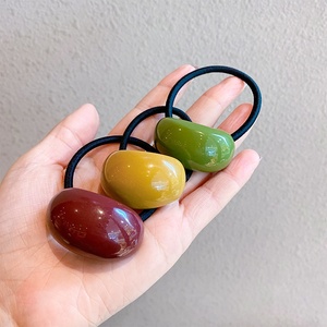 Coletero Minimalista de Material Acrílico de Alta Calidad con Elegante Diseño de <span class=keywords><strong>Arco</strong></span>, Coletero para Mujer, Herramientas de Peinado - Product Image 6