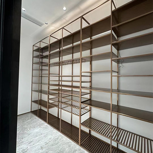 Sang trọng tùy chỉnh thiết kế thép không gỉ Kệ rượu cho quán <span class=keywords><strong>bar</strong></span>/nhà hàng/khách sạn và nhà - Product Image 4