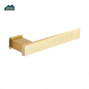 Nordic Aluminum Paper Towel <b>Holder</b> Toilet Paper <b>Holder</b> <b>Kitchen</b> Bathroom Golden <b>Tissue</b> <b>Holder</b> Wall-Mounted Eco-Friendly Double - Product Image 4