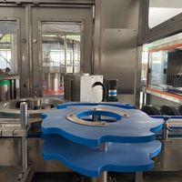 Machine d'étiquetage automatique intelligente linéaire BOPP à haute vitesse avec colle chaude pour ligne d'embouteillage d'eau 200BPM