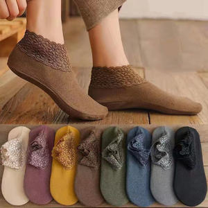 <span class=keywords><strong>Chaussettes</strong></span> en velours épais et moelleux pour l'hiver, vente chaude, <span class=keywords><strong>chaussettes</strong></span> d'intérieur confortables, <span class=keywords><strong>chaussettes</strong></span> en dentelle, <span class=keywords><strong>chaussettes</strong></span> en laine unie pour femmes - Product Image 2