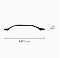 Pegatina decorativa especial de fibra de carbono para el interior del salpicadero de Audi A38P (2003-2012) S38P (2006-2012) RS38PA (2011-2012)