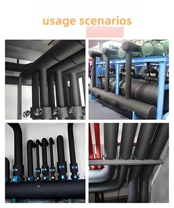 Lámina de Espuma de Goma NBR PVC Elastómero Fácil de Instalar, Aislamiento Industrial Ecológico, Lámina Protectora Negra - Product Image 3