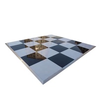 Tanzfläche Ideen für Hochzeit im Freien/Tanzfläche für Breakdance/Tanzfläche LED verwendet 3D DJ LED