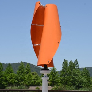 Aerogenerador de Eje Vertical Silencioso CE de 12/24v/48v, Espiral de 1kw para Hogar, Modelo RX-1000SPL, Montaje de 7-12m, Aerogenerador de Eje Vertical RX-1000SPL de 1kw - Product Image 4