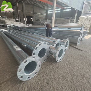 Hersteller Free Design Achteckig 4m 6m 8m 10m 12m Feuer verzinkter Stahl Außen lampen mast Post Straßen laternen masten - Product Image 3