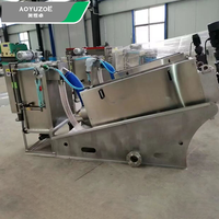 Hôpitaux Usines Fermes Restaurants Usines Séparateur de solides et de liquides Presse à vis Machine de déshydratation des boues