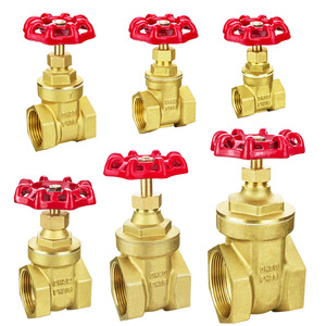 Vanne à opercule en laiton épaissi, spécifiquement conçue pour l'ingénierie, vanne de régulation d'eau durable Z15W-B, utilisation industrielle manuelle - Product Image 1