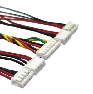 Connecteur à pas de 1,5 mm, rallonge JST personnalisée, connecteur ZH ZHR, 2 3 4 5 6 7 8 9 10 12 broches, faisceau de câbles blanc femelle - Product Image 2