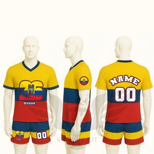 Conjunto de Entrenamiento de Fútbol de 26 Piezas, Inspirado en la Selección de Ecuador, Personalizable con Nombre y Número - Product Image 1