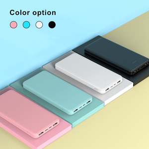 พาวเวอร์แบงค์พกพาขนาดเล็ก 10000mAh ช่องเสียบ USB คู่ พร้อมไฟแสดงสถานะแบตเตอรี่ 4 ดวง - Product Image 2