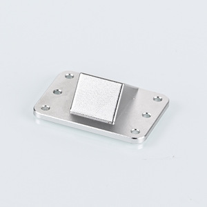 Couverture triangulaire en aluminium 200 mm, pièces usinées CNC sur mesure pour boîtier de capteur, réflecteur - Product Image 2