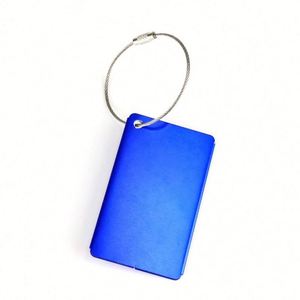 Factory Wholesale Customized Alloy Bulk Blank <b>Name</b> <b>Tags</b> Airplane Metal Travel ID Anodized Aluminum Luggage <b>Tags</b> - Product Image 5