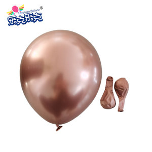 Globo de látex cromado metálico de alta calidad de 5/10/12/18/36 pulgadas al por mayor para decoración de fiesta de boda cumpleaños de Navidad de Baby Shower - Product Image 3