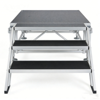 Scène pliable en alliage d'aluminium pour mariage, DJ, concerts de musique, scène portable à montage simple, TUV pour expositions, mariages