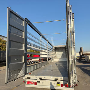 Mejor Precio, Semirremolque de 5 Ejes con Suspensión Neumática, Remolque de Cortina Lateral, Remolque de Cortina Enrollable en Venta - Product Image 4
