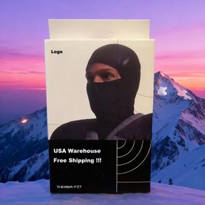 1:1 Ski Balaclava seluruh wajah, masker antilembap tahan angin hangat untuk olahraga musim dingin seluruh wajah Ski Balaclava - Product Image 1
