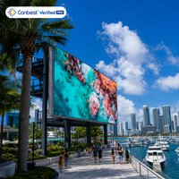 Écran électronique géant HD P10, panneau d'affichage LED extérieur, écran LED couleur pleine résolution, mur vidéo, publicité commerciale, écran LED