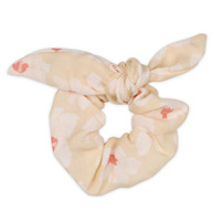 Bandeau élastique noué en fibre de bambou à motif floral pour bébés filles, personnalisable en gros - Accessoires de tête de Noël