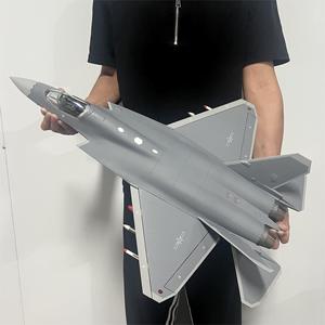 Modellino Aereo Stealth J-35 in Scala 1:24, 72cm, in Lega, Simulazione Militare, da Collezione, Regalo Decorativo - Product Image 1