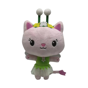 Muñeca de Personaje de la Serie <span class=keywords><strong>Gabby</strong></span>'s Dollhouse, Juguete de Peluche Kawaii para el Aprendizaje Temprano, Alivia el Estrés, Lavable, para Niños, Relleno de Algodón PP - Product Image 1