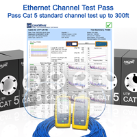 Cable de Red LAN CAT5e SF/UTP de Cobre Desnudo con Certificación CPR CE, Blindado con Lámina de Aluminio y Cubierta de PVC LSZH, 305m 1000ft, para CCTV