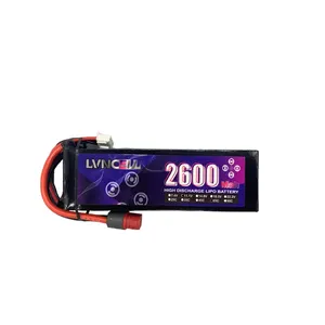 Limskey — batterie lipo 3s 11.1v 2600Mah, 65C, pour voiture rc, très populaire