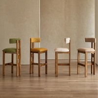 Fauteuils de bistrot en bois OEM/ODM en gros, chaises de salle à manger, tabourets de bar, mobilier commercial pour hôtels, cafés et restaurants